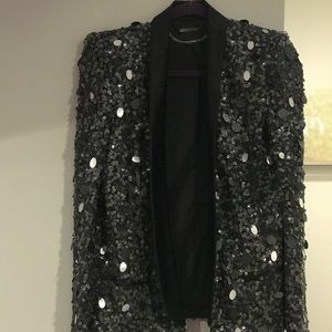 Rachel Zoe Sequin blazer